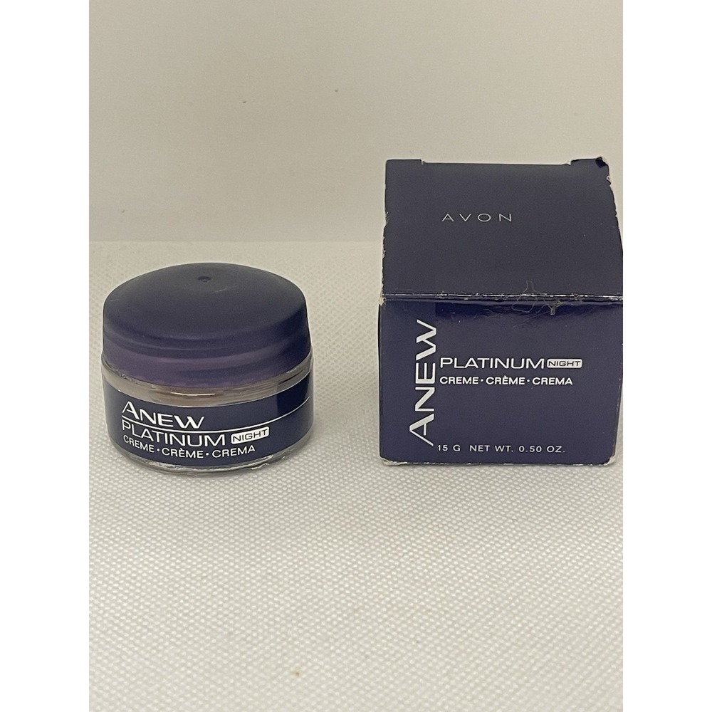 Avon Anew Platinum Night Cream -‎ .50oz